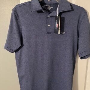 Vineyard Vines Men's Blue Polo Shirt